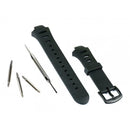 18mm Soft Silicone Rubber Waterproof  Strap Outdoor Sports Band