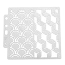 DIY Fondant Coffee Stencils Cake Decorating Spray Mold Scrapbooking Decoration