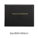 240 Grids PVC Coin Collection Book Money Holder Penny Storage Album (Black)