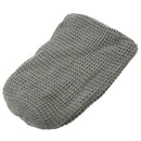 Mens Slouchy Long Beanie Knit Cap for Summer Winter Oversize gray