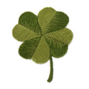 Pack of 5 Embroidered Iron on Patches Badge Cloth Stickers Four Leaf