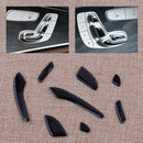 8pcs Door Seat Adjust Switch Button Cover Trim fit for Mercedes E Class W213 hf