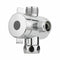 1/2 inch 3 Way T-adapter Toilet Bidet Bath Shower Head Arm Mounted Divertee V2X9