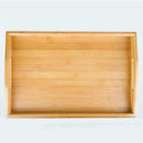 Solid Wood Flat Tea Tray Coffee Food Drink Serving Table 38*25cm Newest Useful