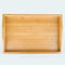 Solid Wood Flat Tea Tray Coffee Food Drink Serving Table 38*25cm Newest Useful
