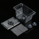 Acrylic Fish Tank Breeding Isolation Box Aquarium Hatchery Incubator HolderSEAU