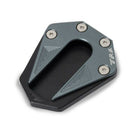 Motorcycle Aluminum Alloy Foot Kickstand Extension Pad Plate Side Stand Enl