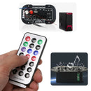 25W Car Bluetooth Subwoofer Hi-Fi Bass Amplifier Board Audio TF USB 220V/12V/24V