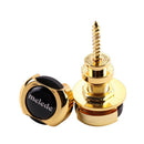 2pcs Zinc Alloy Guitar Strap Buckles Lock Button Buckle for Electric Guitar