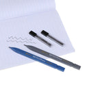 2B Lead Holder Exam Mechanical Pencil With 6X Lead Refill Set Student Supplies U