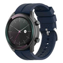 Sports Silicone Watch Band for Huawei Watch GT Elegant 42mm (Dark Blue)
