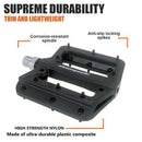 Shanmashi Nylon Fiber Ultra-Light Bicycle Pedals Bmx Pedals Bike Bearings P
