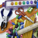 Pencil Top Eraser Caps Arrowhead Assorted Colors in Bulk Pack of 150 Y8M8