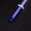 Blue Glass Syringes Sampler Injector Lab Glassware Tool Gift  High Quality 3C