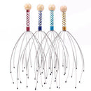 2 x/SET Head Massager Metal Scalp Neck Natural Relax Pain Body Relief Scratcher