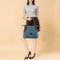 Women Large Totes Shopping Bag Handbag Shoulder Messenger Bags (Lake Blue) A