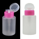 150mL Empty Pump Dispenser Bottle Container Cleaner Nail Polish Remover Tool-OZ