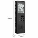 Digital Voice Recorder 8Gb Black Professional Portable Usb Audio Recorder W