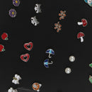20Pairs/set Cute Fruit Animal  Flower Stud Earrings For Girls Kids Jewelry Gi FT