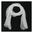Women's Fashion Candy Colour Soft Scarf Wrap Shawl Stole Creamy White