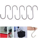 5pcs S-Shaped Hooks Hanging Hanger Storage Holders Anti-Rust Metal Hook Pg