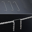 3x Bike Chain Hook Stainless Steel  Chain Hanger Missing Link Holder