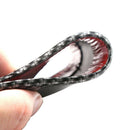 100''x2'' Rubber Car Bumper Strip Skirts Lip Guard Door Edge Protector Trim