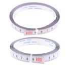 Set of 2 Self Adhesive Measure Tape Metric Stick Ruler, 300cm, Right To Left and