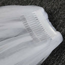 Elegant Wedding Accessories 3 Meters 2 Layer Wedding Veil Simple Bridal Vei H5I7