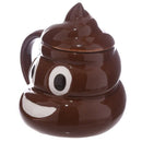 Funny Poop Ceramic Mug Cartoon Smile Coffee Milk Mug Porcelain Water Cup Wi