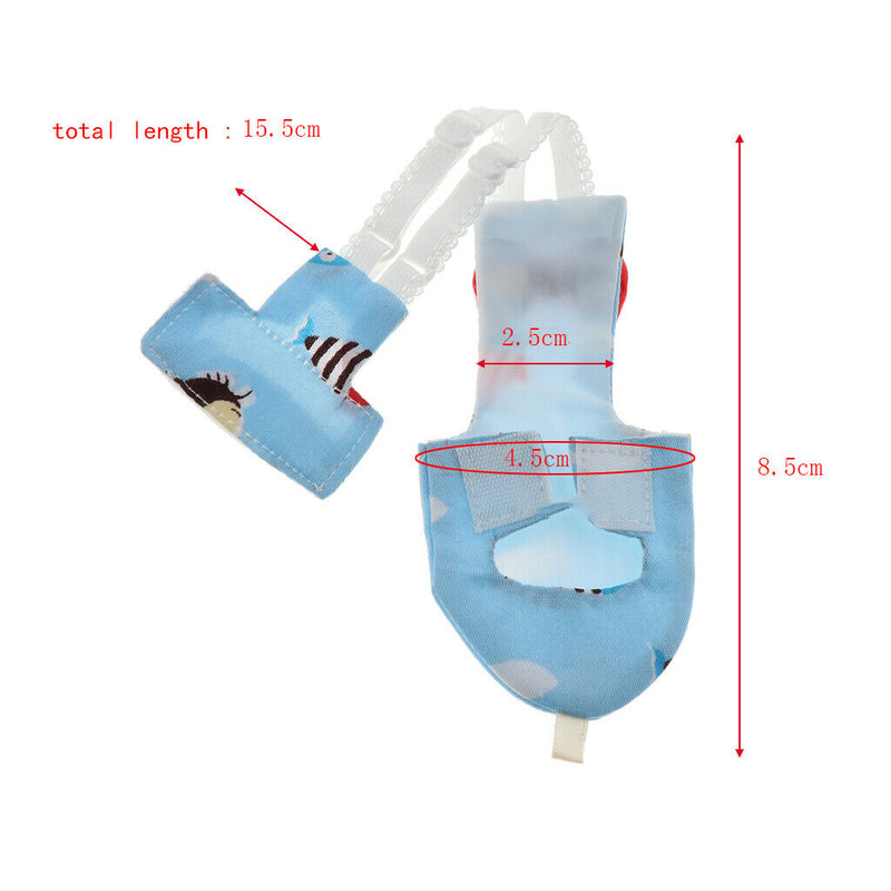 2pcs Durable Pocket Fabric Diaper Washable Birds Nappy Suitable for Parakeets