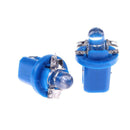 10pcs T5 B8.5D 5050 SMD LED Car Instrument Dashboard Light Bulbs (Blue)