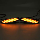 Car Rearview Mirror LED Dynamic Turn Signal Light Rear View Mirror Light fo