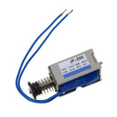 DC 12V 400mA Push Pull Type Open Frame Solenoid Electromagnet 10mm 45N 9.9L