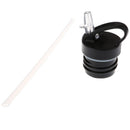Water Drinking With Lid For Straw Flip Lids Cap Mouth Water Bottle With Straws
