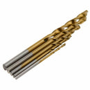 50X HSS Metric Drill Bit Set Titanium Coated Twist Drills Metal Wood 1-3mm New