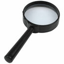 Black plastic 5X zoom Hand-held magnifying glass diameter 40MM Black plasti R8G8