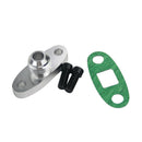 Car Return Adapter Turbo Charger Bolts Oil Drain Flange 10AN For GT28 GT30 GT35