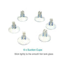 Aquarium Air Pump Accessories Fish Tank with Airline Pipe Stones Check Air H5P7