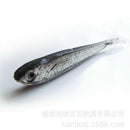 75mm Soft Silicone Tiddler Bait Fluke Fish Fishing Lure Saltwater Lures Hook *10