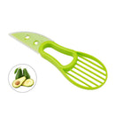 3-in-1 Avocado Slicer Shea Corer Butter Fruit Peeler Cutter Pulp Separator