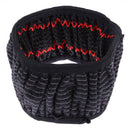 Ice Silk Universal DIY Car Steering Wheel Cover Protector Case Elastic Black New