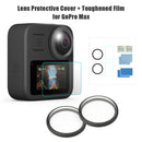 Lens +Tempered Glass Screen Protector Cover Set for GoPro Max Camera Accessories