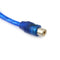 1 RCA Female To 2 Male Splitter Stereo Audio Y Adapter Cable Wire Connector JR