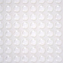 100PCS Door Self Adhesive Rubber Door Buffer Pad Feet Semicircle Bump Ji TEUS