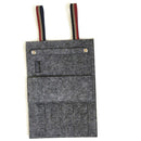 Jewelry Roll Organizer Bag Travel Necklace Bracelet Ring Carrying Case Disp