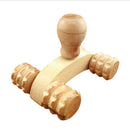 Hot Handheld Wooden Roller Massager Reflexology Hand Foot Back Body Theraca VGES