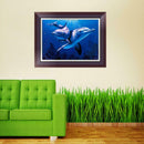 DIY 5D Diamond Painting Dolphin Embroidery Cross Stitch Crafts Home Decor