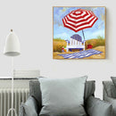 Beach Chair DIY Full Drill Diamond Painting Mosaic Kit Bead Art Picture