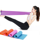 1.5m*15cm Yoga Stretch Resistance Band GYM Exercise Fitness Elastic Rubber Bands